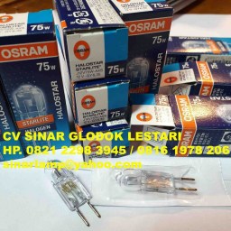 Lampu Halogen 12V 75W Osram Halostar Lampu Halogen 12V 75W Osram Halostar